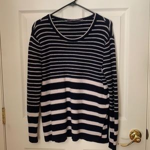 Athleta striped sweater